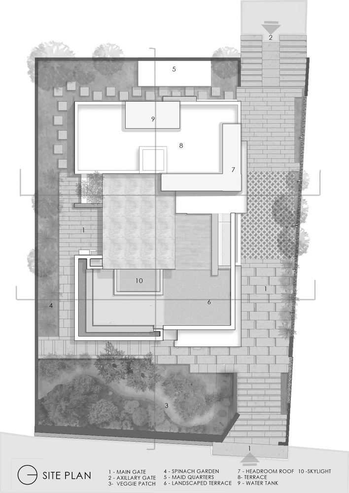 Rooted House · 回归自然的别墅设计丨印度金奈丨Triple O Studio-42