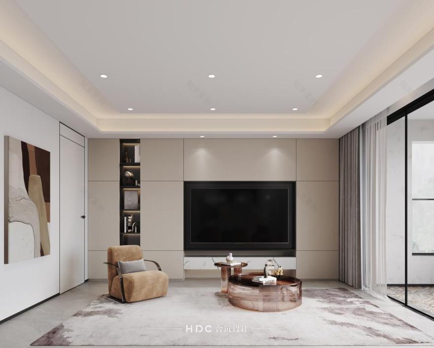 金地香山湖现代温润家居设计-2