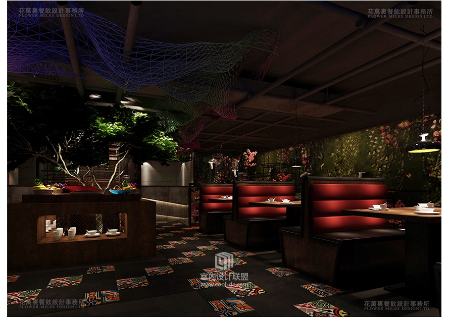 花万里餐饮空间设计|湖北宜昌宜品川餐厅-2