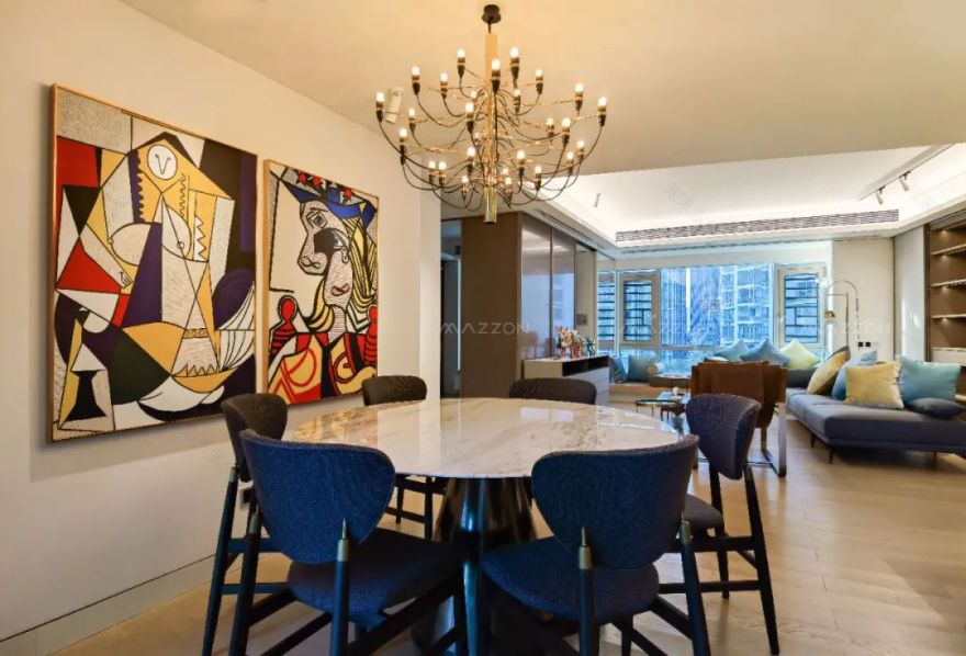 深圳滨海之窗 · 原木灰白艺术私宅丨中国深圳丨MAZZON 玛森-9