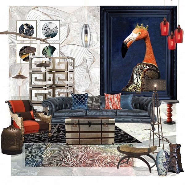 分享一些天马行空的软装平面方案，有各种风格-6