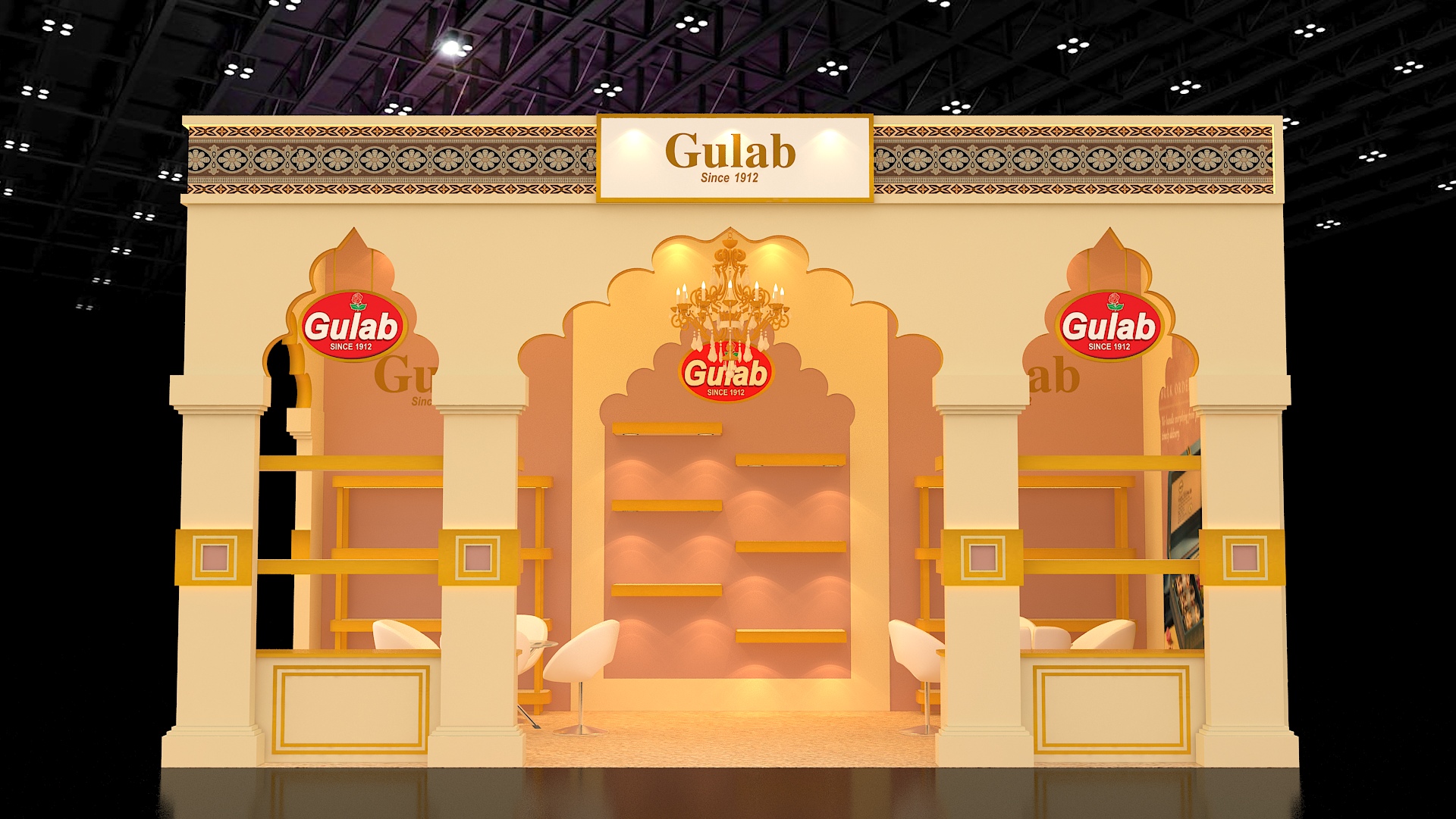 2 Side Open Exhibition Stall-2