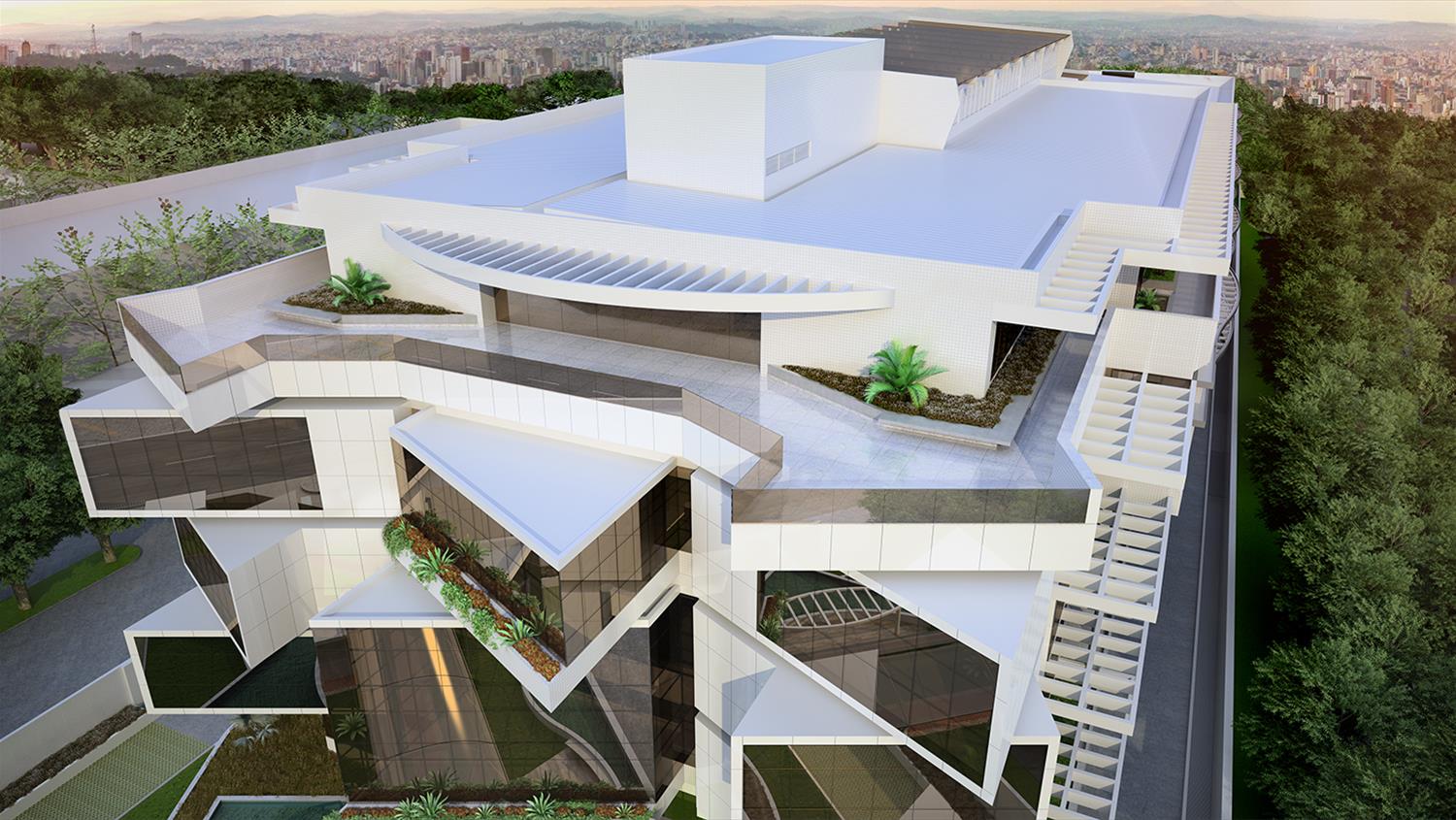 Sesc Distrito Federal 总部大楼-6