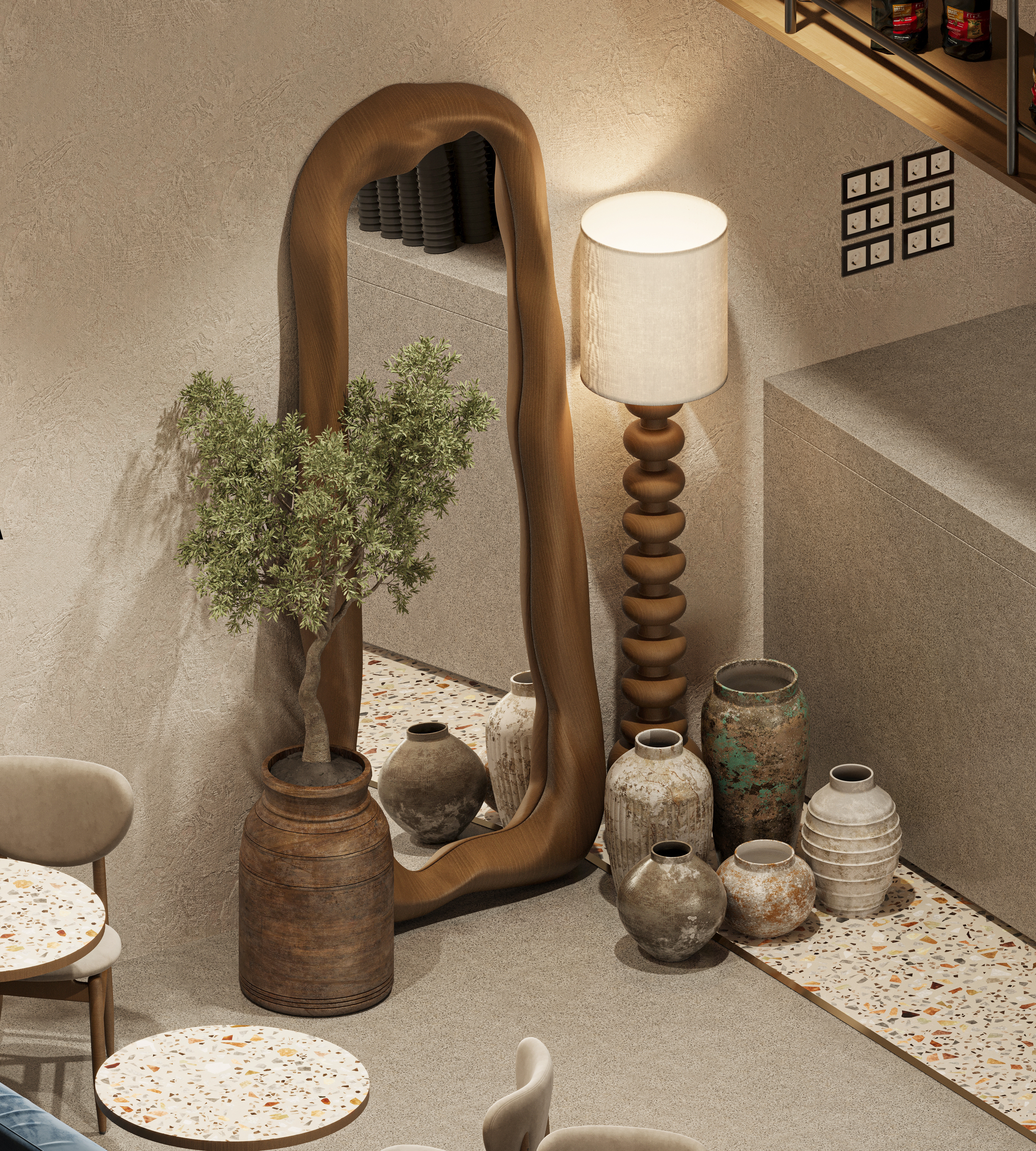 TEA & COFFEE shop design-9