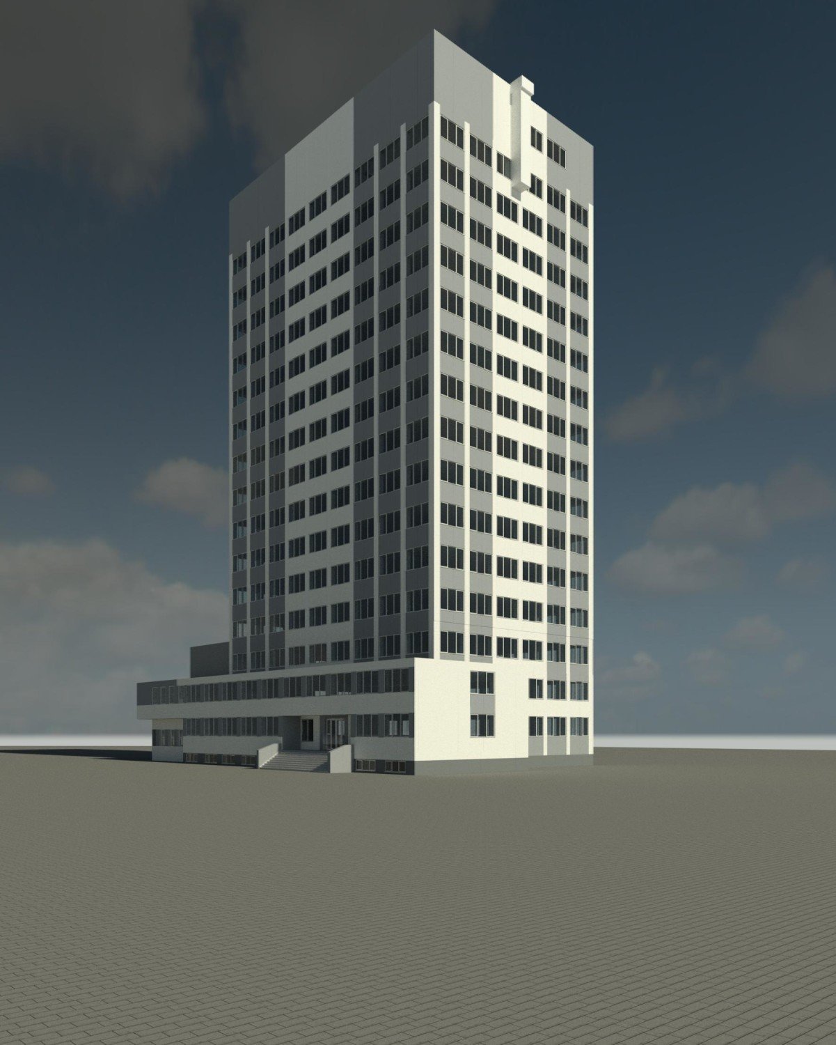 Rzeszów某15层行政大楼综合热现代化项目-27