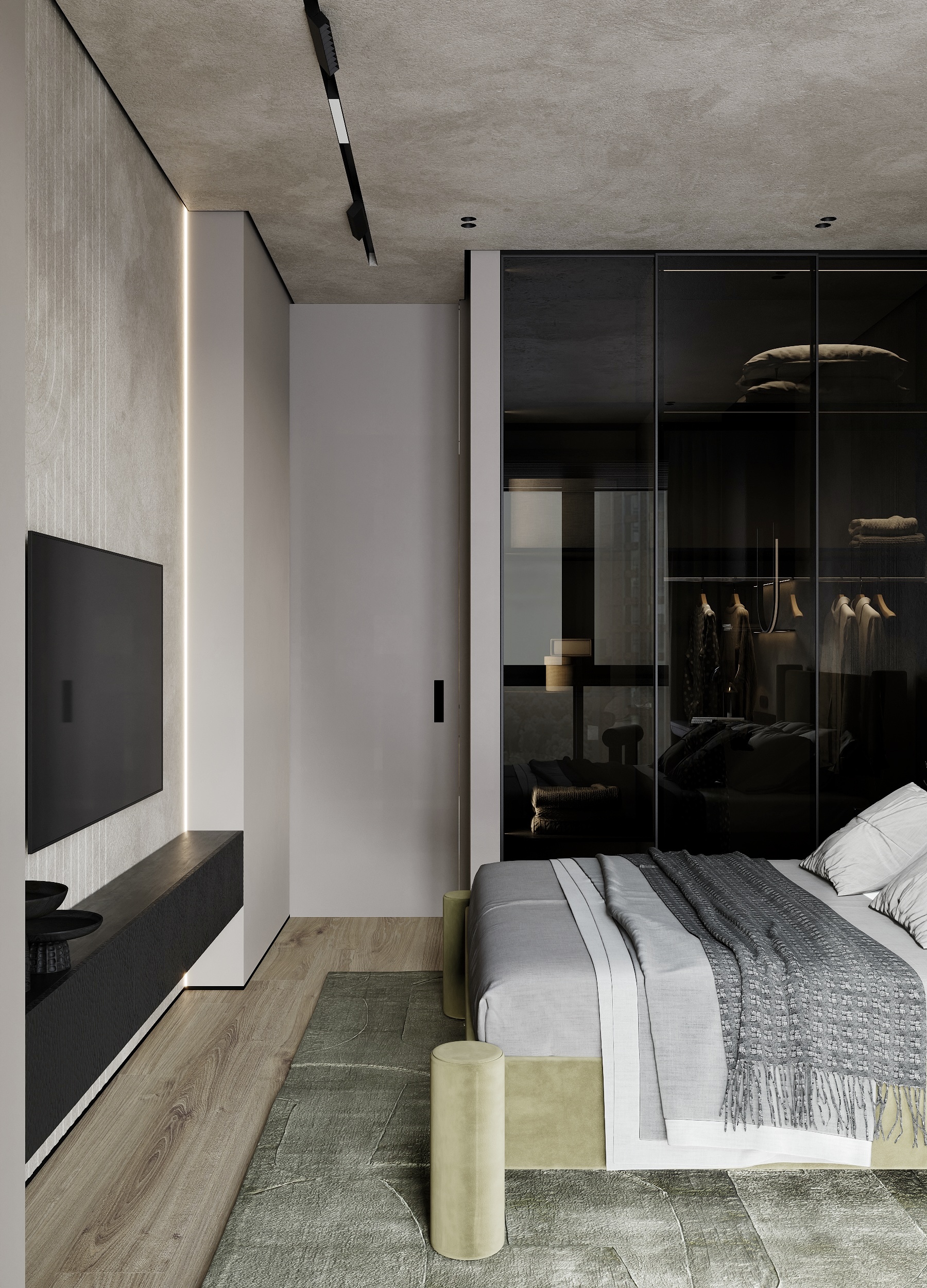 公寓室内设计丨（维多利亚·科祖布斯卡娅）-12