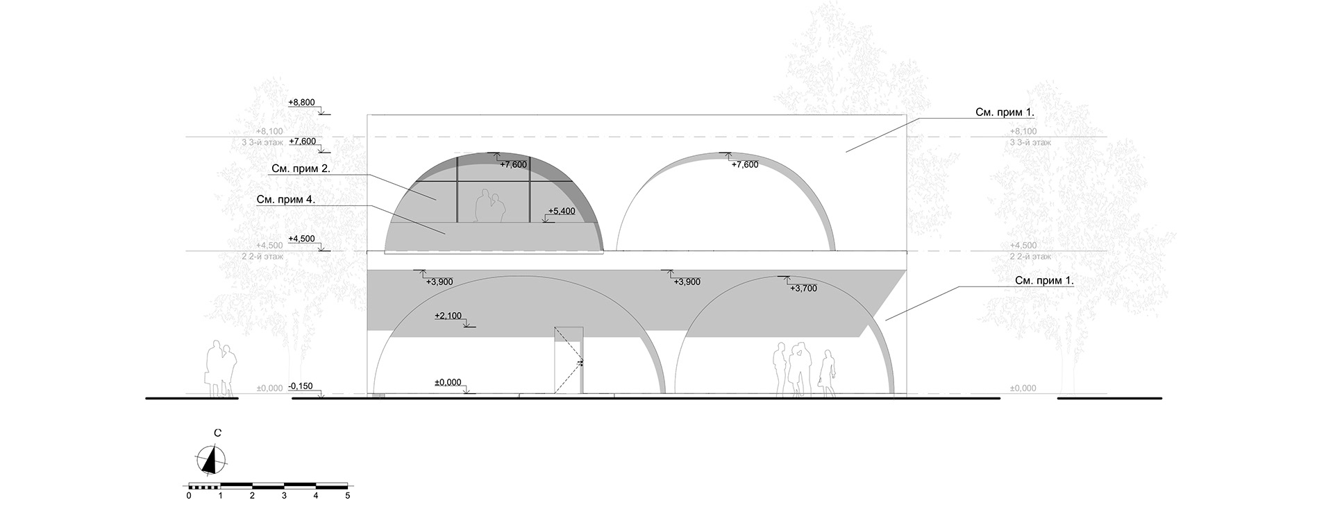 公园内家庭餐厅设计丨KASARCHITECTS-42