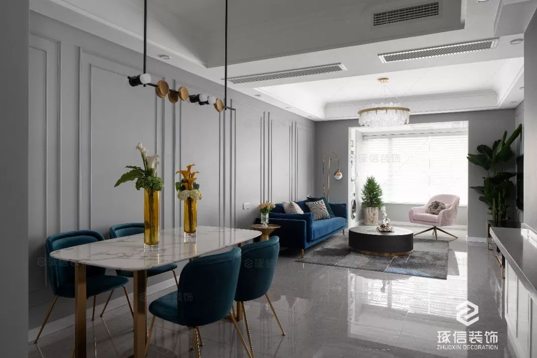 美式轻奢，打造精致优雅的三口之家-27