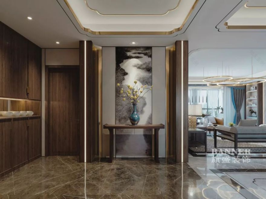 现代中式家居,细节塑造空间无限可能-17