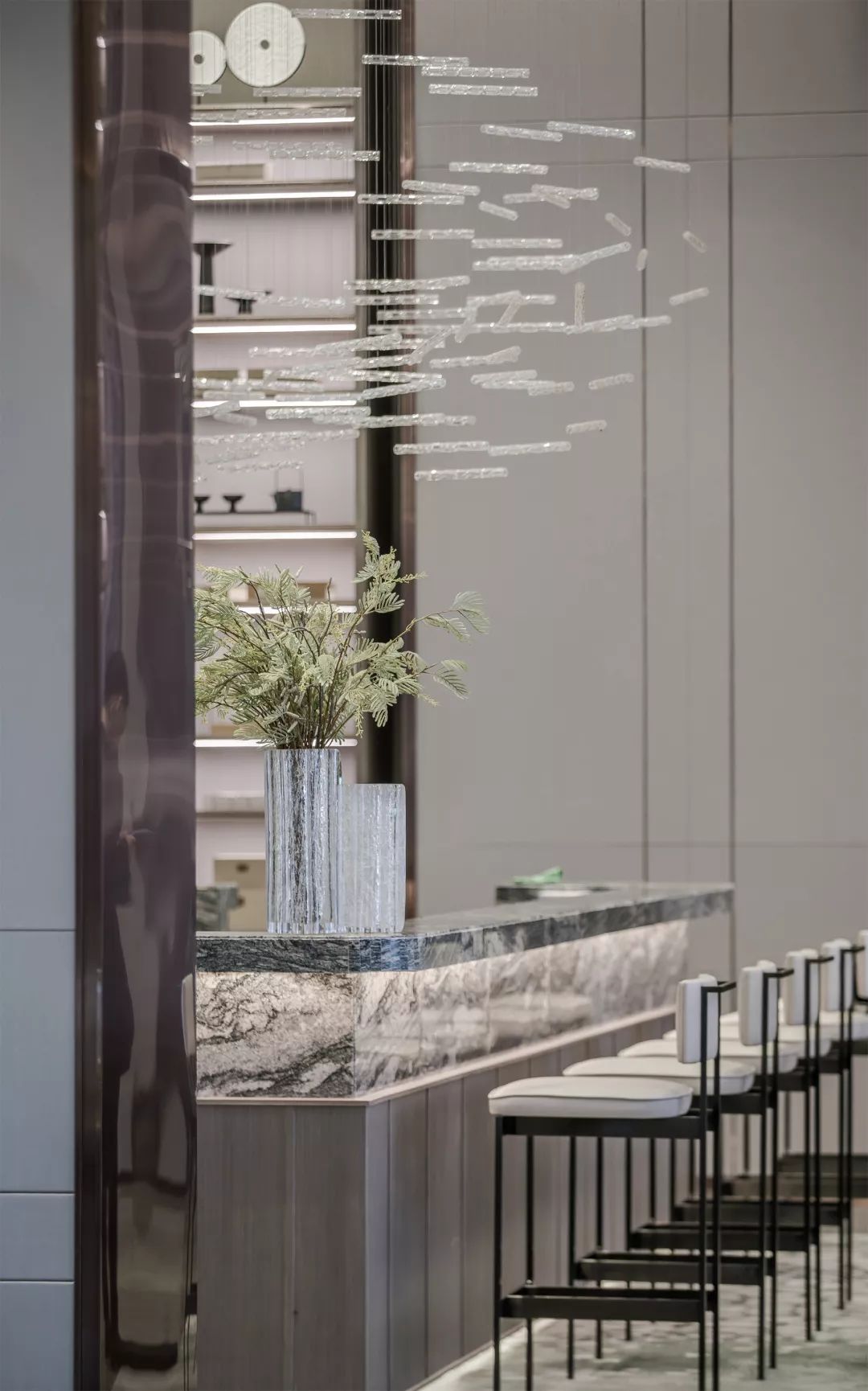 青岛天一仁和宸璟都会售楼处 | 诗意山海,东方美学-33