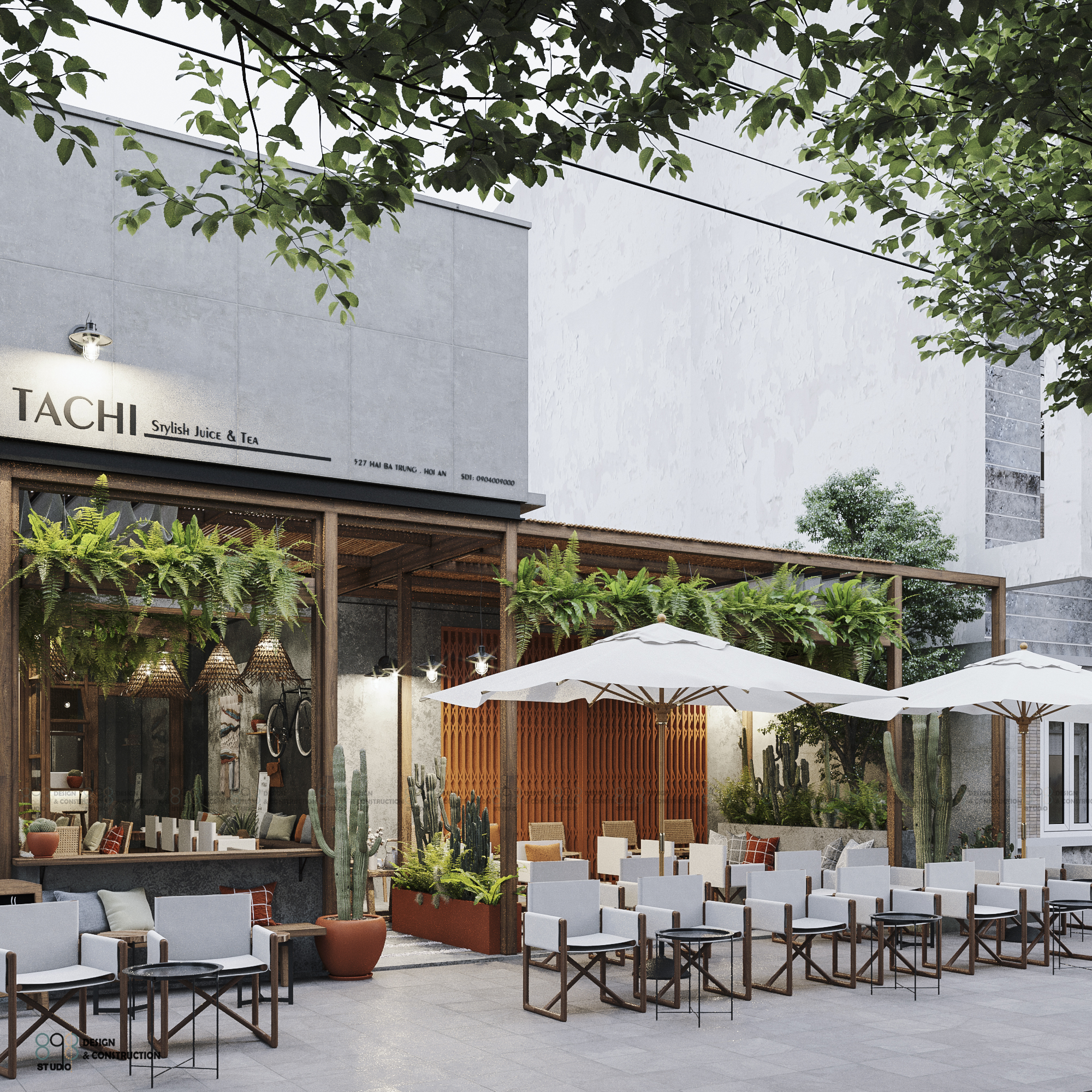 Tachi coffee tea shop Final |CGI Design: 893.studio-7