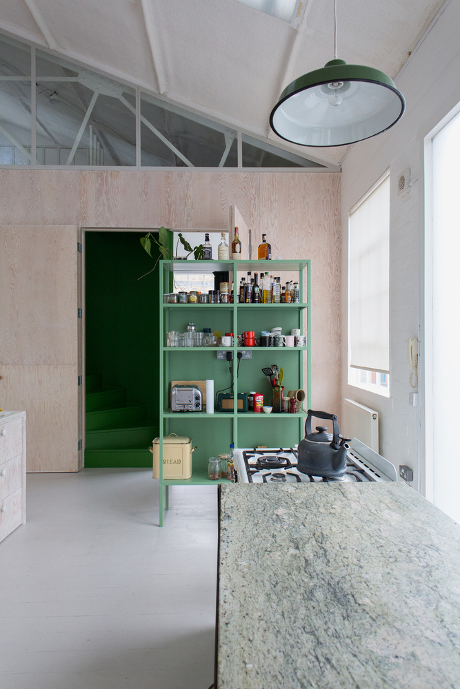 伦敦艺术家工作室住宅，演绎光与空间的对话-24