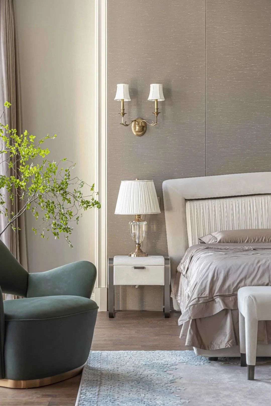 东郊华庭轻奢别墅设计丨中国北京丨尚层别墅装饰-54