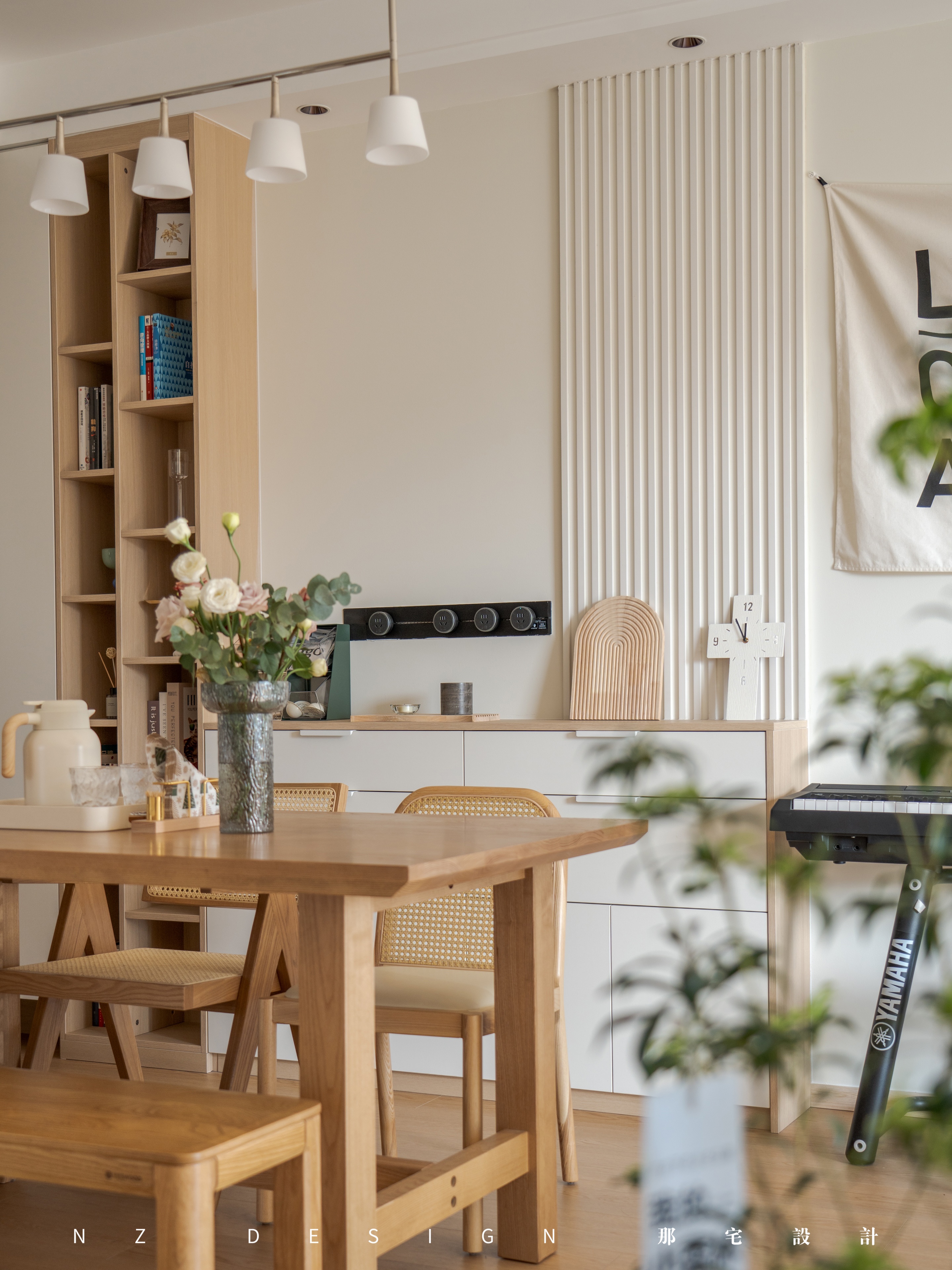 日式原木风家庭空间设计丨中国深圳丨那宅设计事务所-50