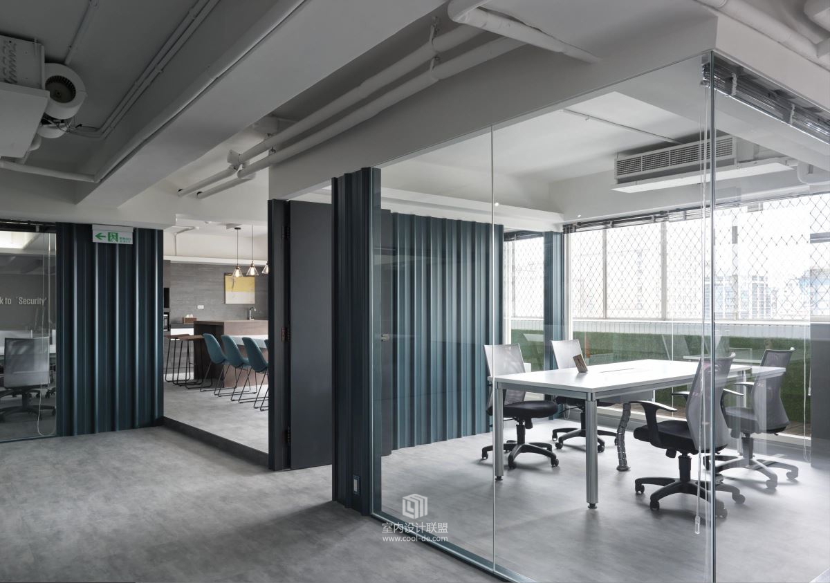 方构制作——55坪 Loft風办公空间-23