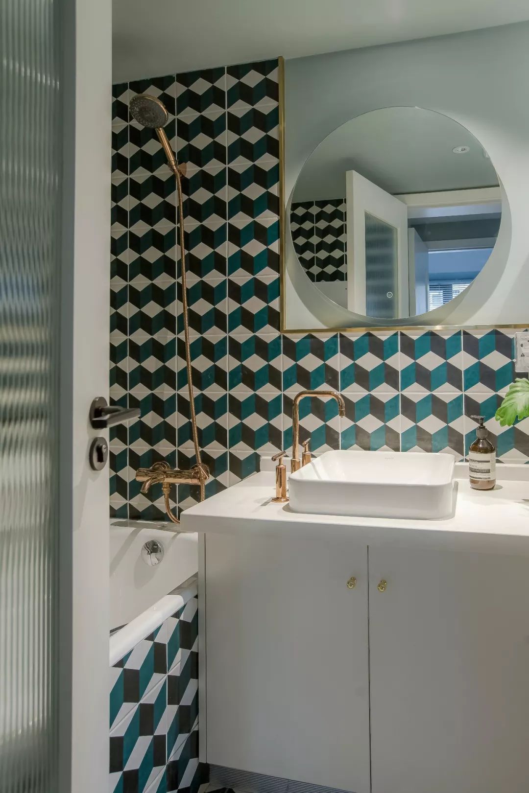 成都绿色摩登宅，三居改两居释放空间-121