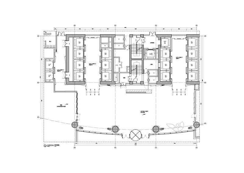 景枫中心大堂与电梯厅 | 春季西装的优雅呈现-23