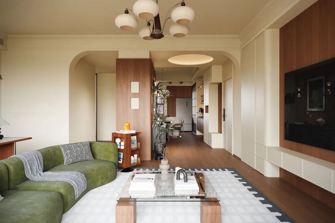 三伏新作丨时尚果然是个轮回，绿植填满角落，独居青年的中古家-37