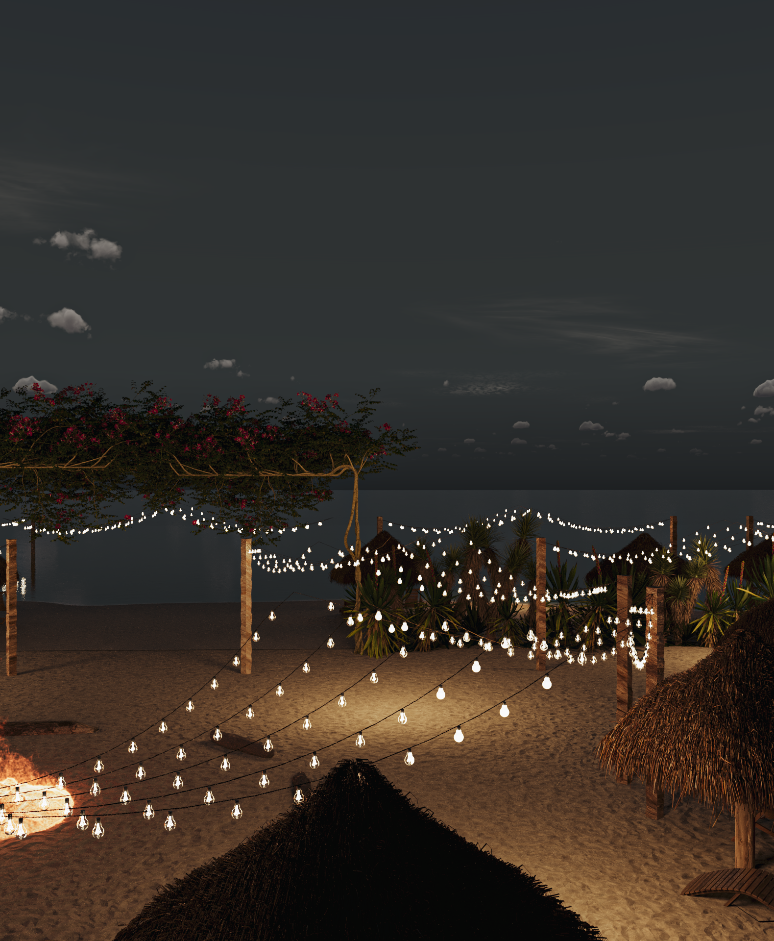 CGI - BEACH (NIGHT MOOD)-5