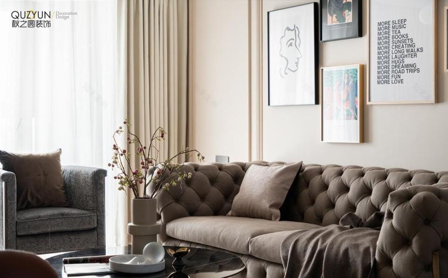 朗诗蓝郡 108 平美式公寓,打造温馨互动家庭空间-14