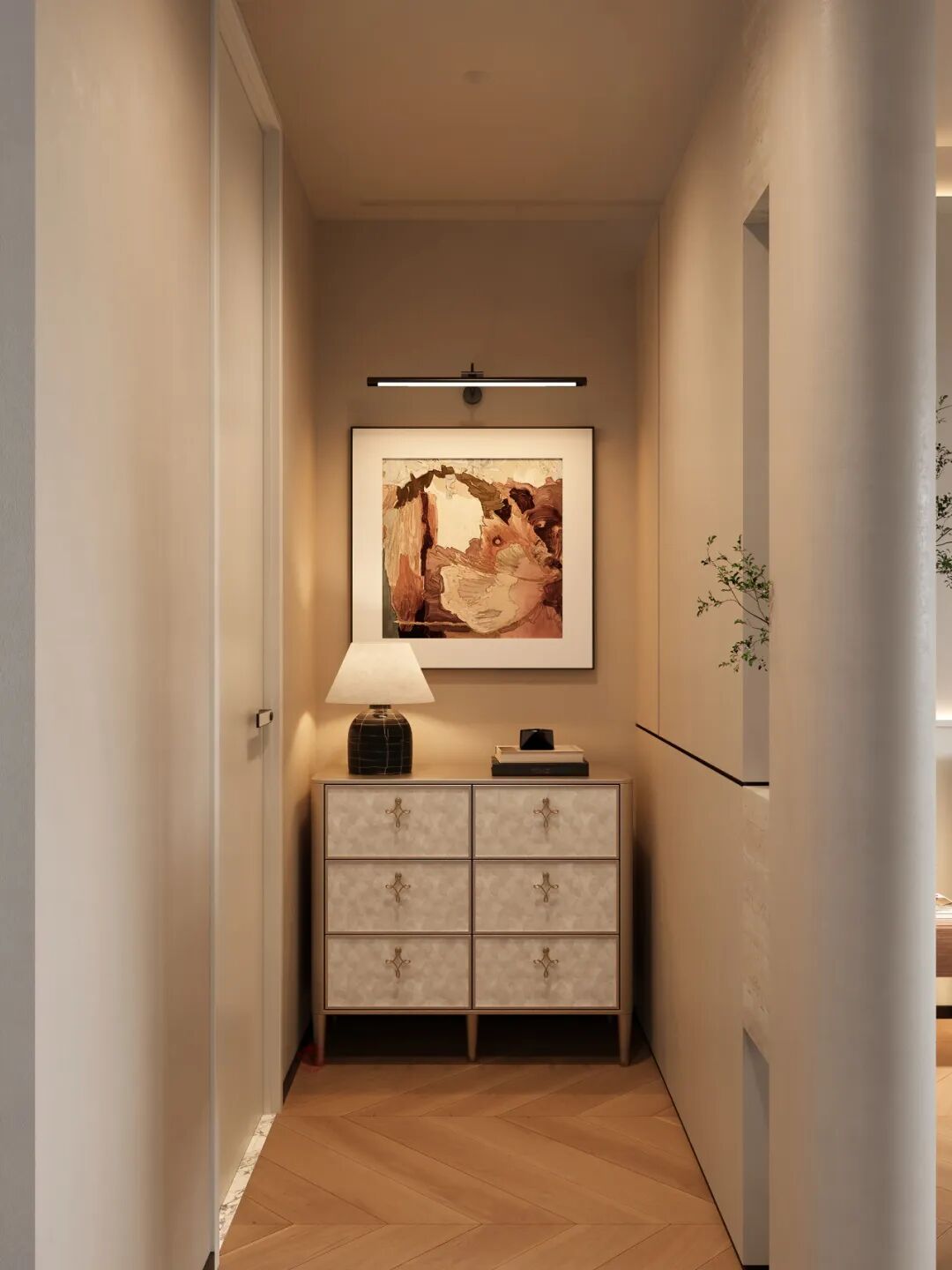 思舍全案|暖木与柔色织就的质感居所-30