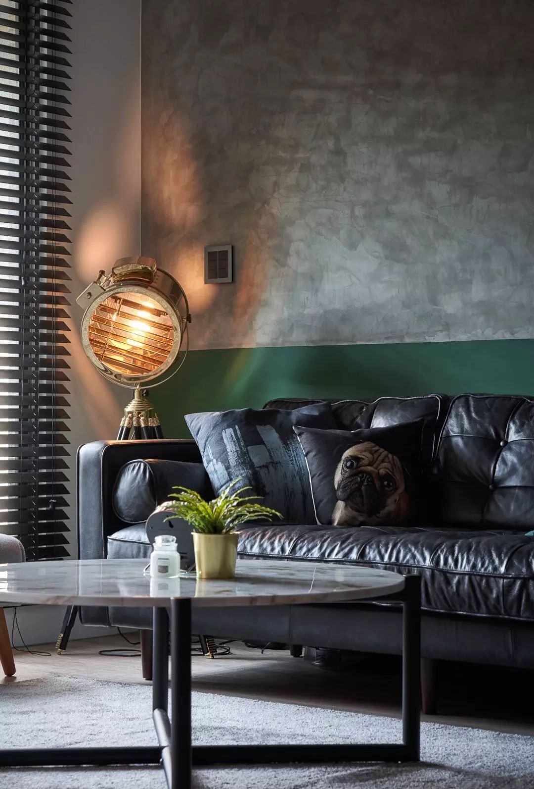 73㎡工业北欧混搭风,粗犷随性与简约优雅的完美结合-10