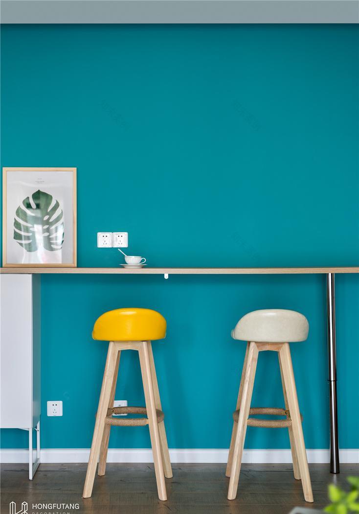 海洋风家庭空间,打造温馨互动生活-12