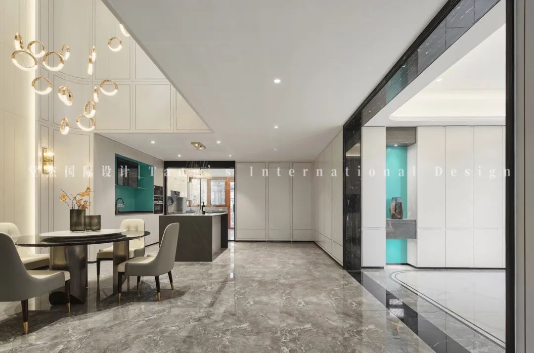 南京复地朗香 600㎡现代轻奢住宅设计丨中国南京丨堂杰国际设计-33