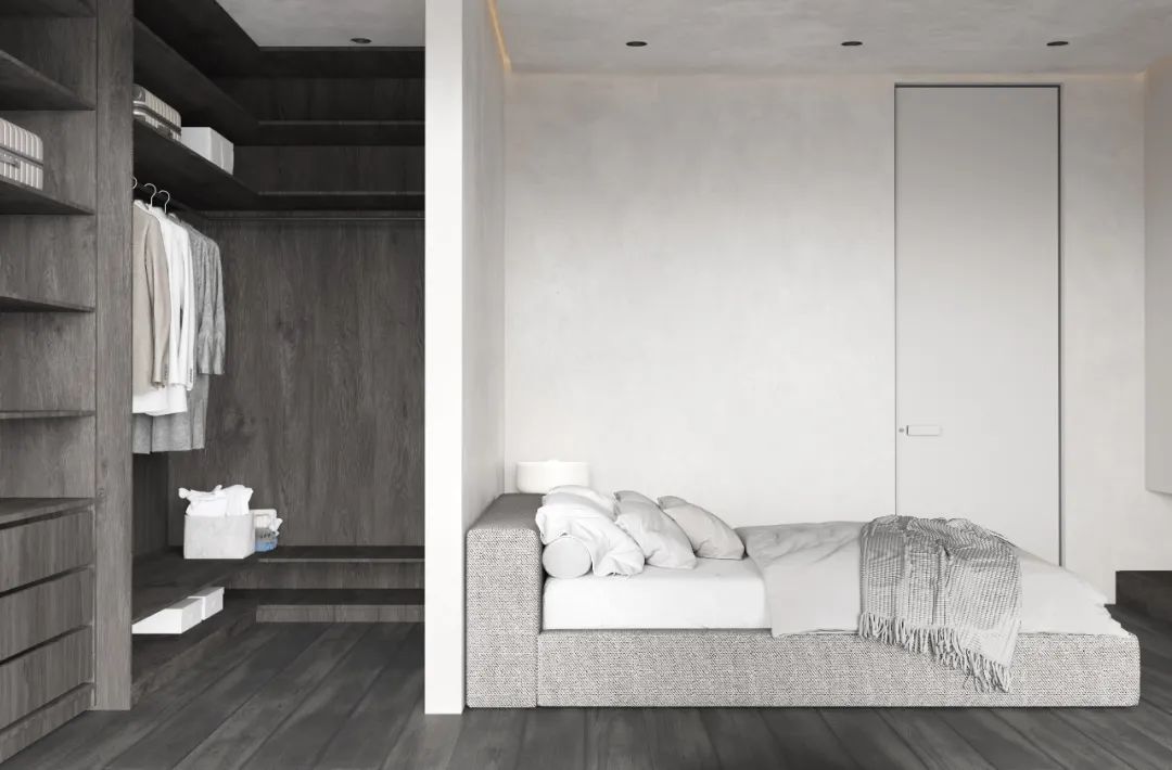 235㎡极简灰住宅丨DINARA YUSUPOVA-14