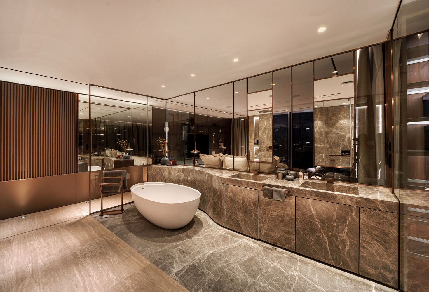 迪拜棕榈岛 Allure House 极简海景别墅设计丨阿联酋迪拜-29