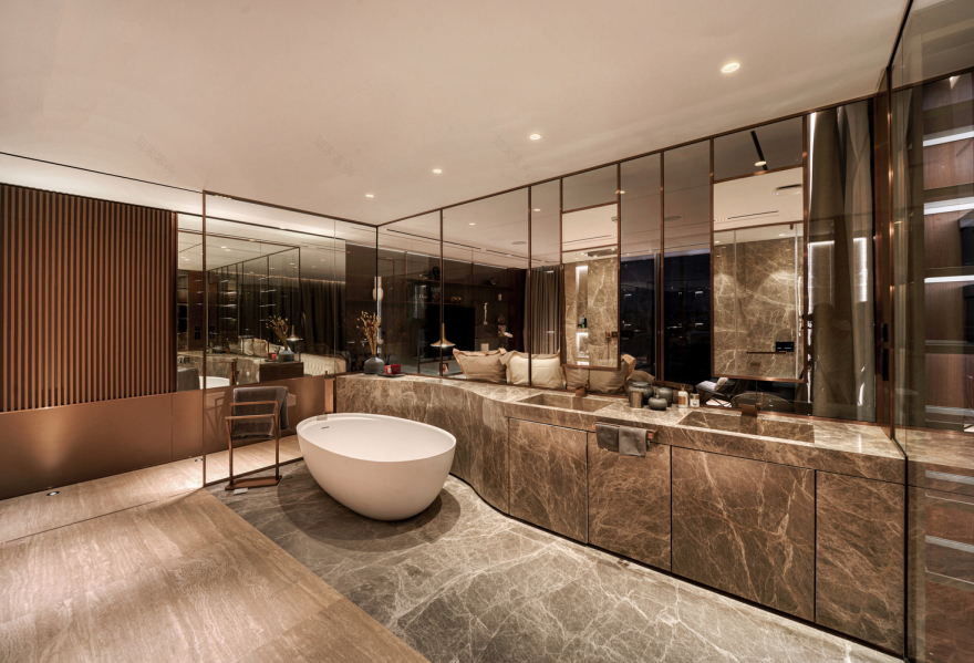 迪拜棕榈岛 Allure House 极简海景别墅设计丨阿联酋迪拜-29