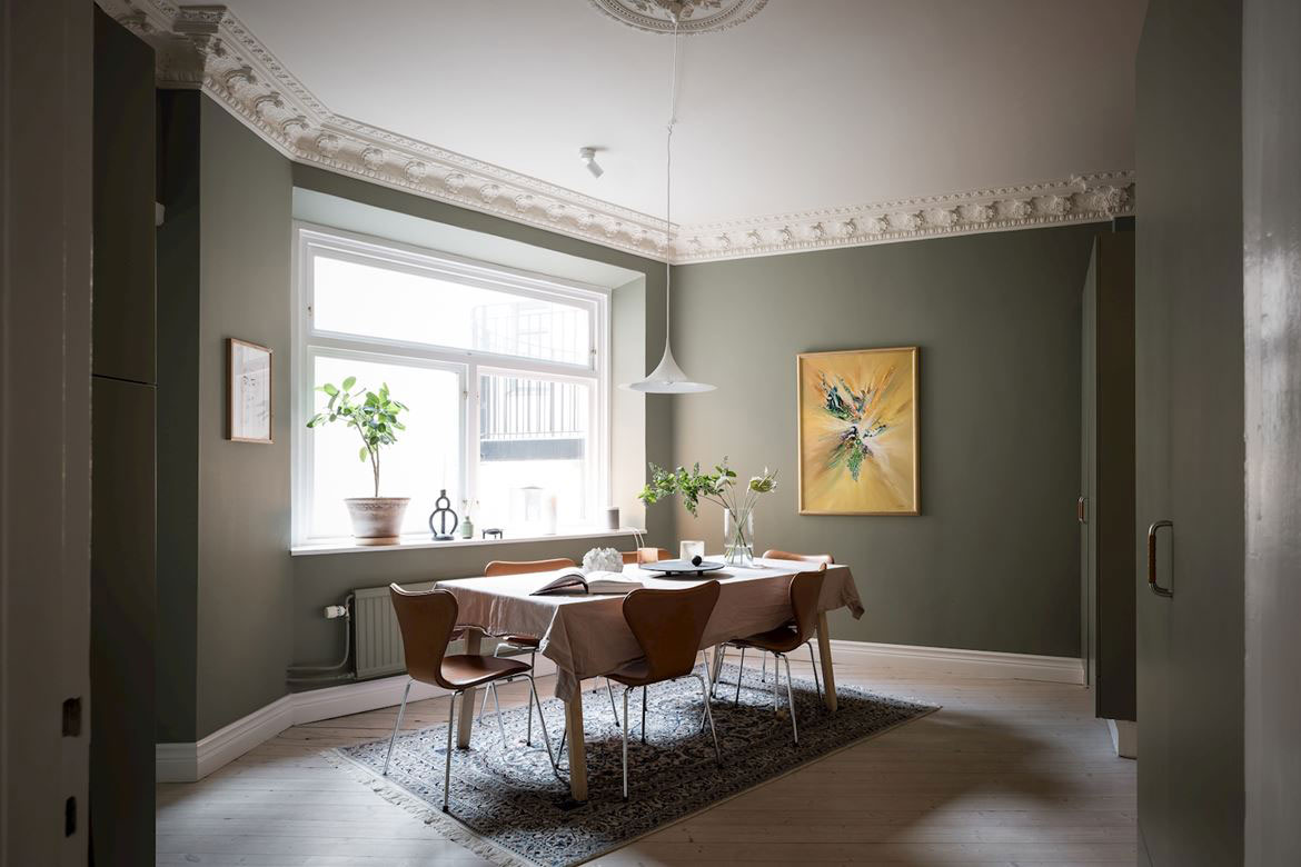 哥德堡原木门与现代风格公寓设计-20