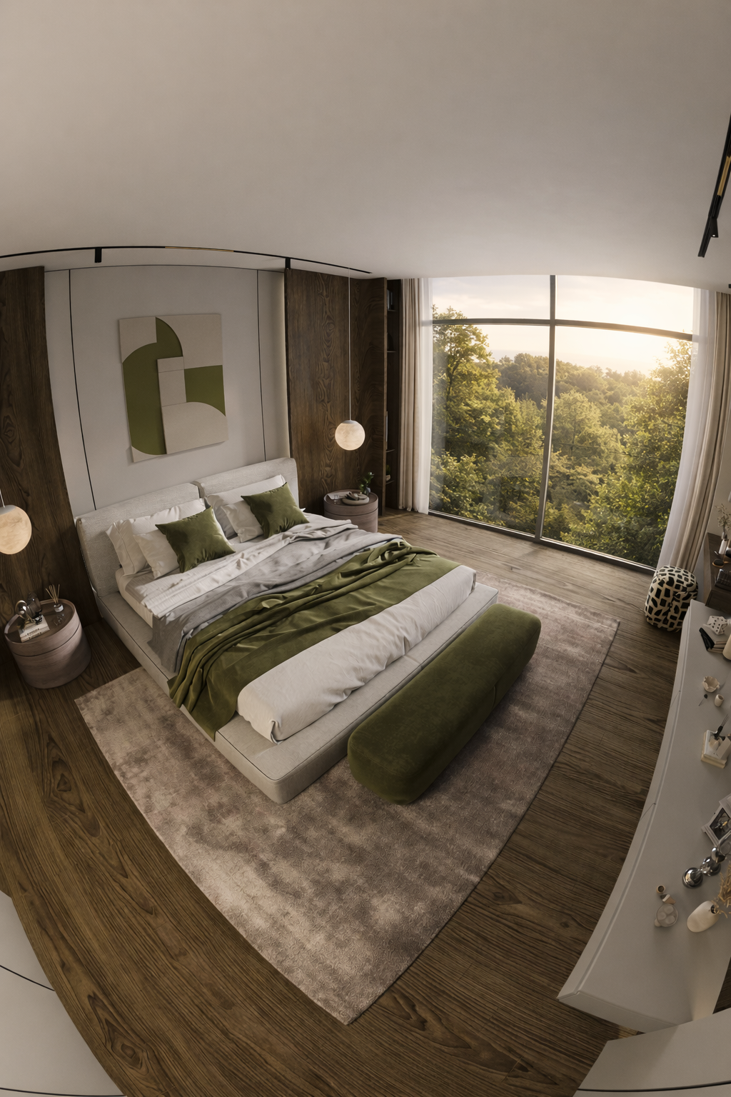 Master Bedroom | Villa Interior Design-8