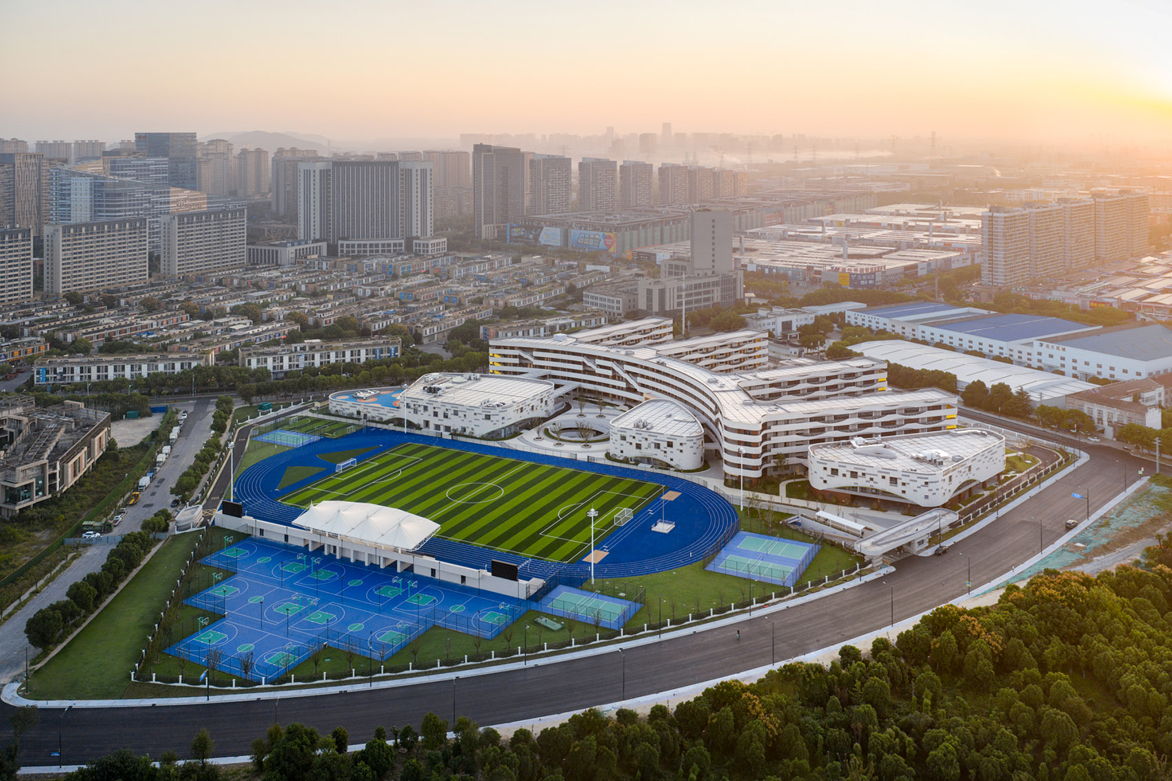 无锡市新吴区世新实验学校丨中国无锡丨米丈建筑-9