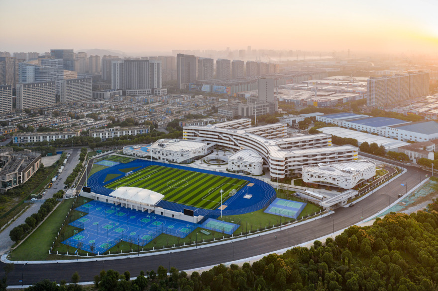 无锡市新吴区世新实验学校丨中国无锡丨米丈建筑-9