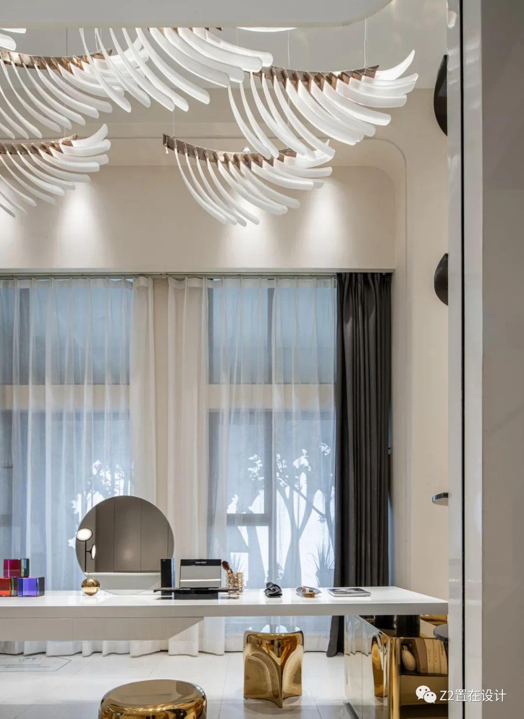 兰州铂悦花园 LOFT | 奶茶色温柔空间,优雅美妆博主生活-5