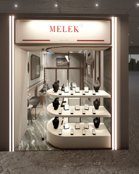 Melek Gold Jewelry Store Design