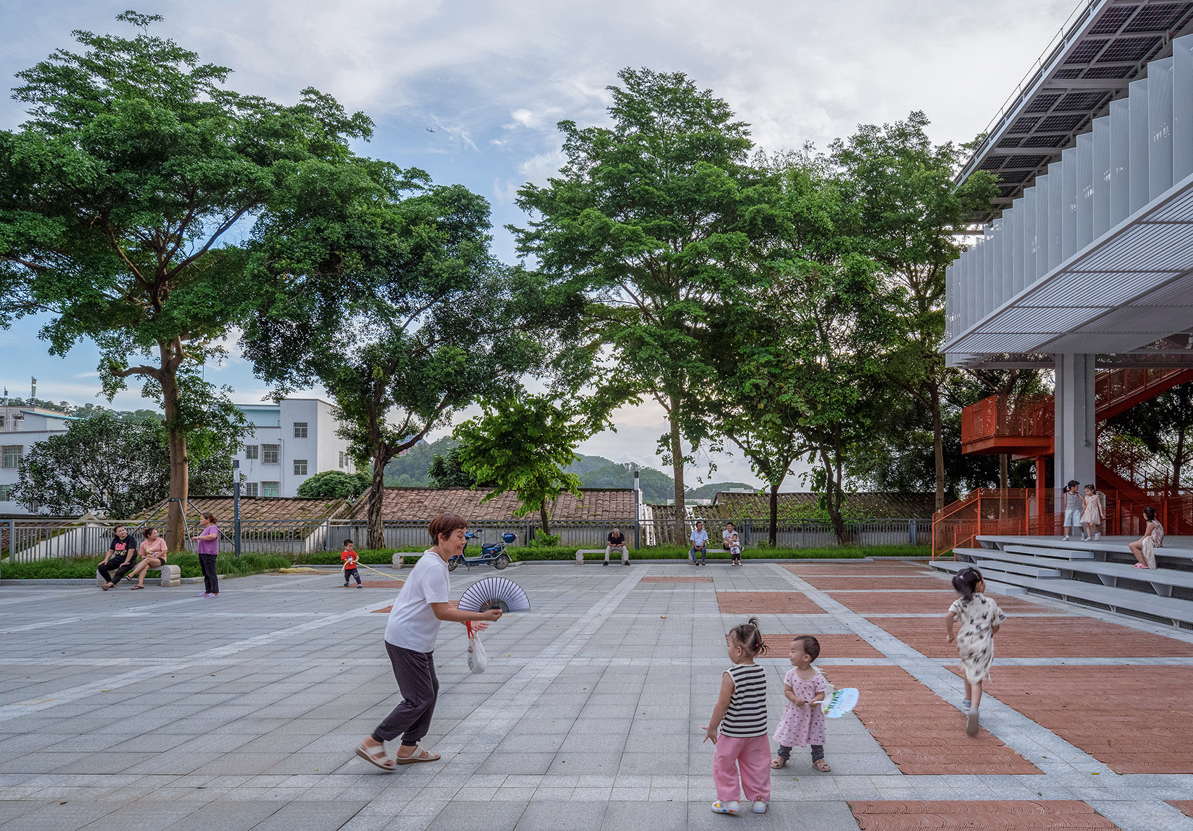 羌下村戏台变形记,深圳丨中国深圳丨自组空间设计-15