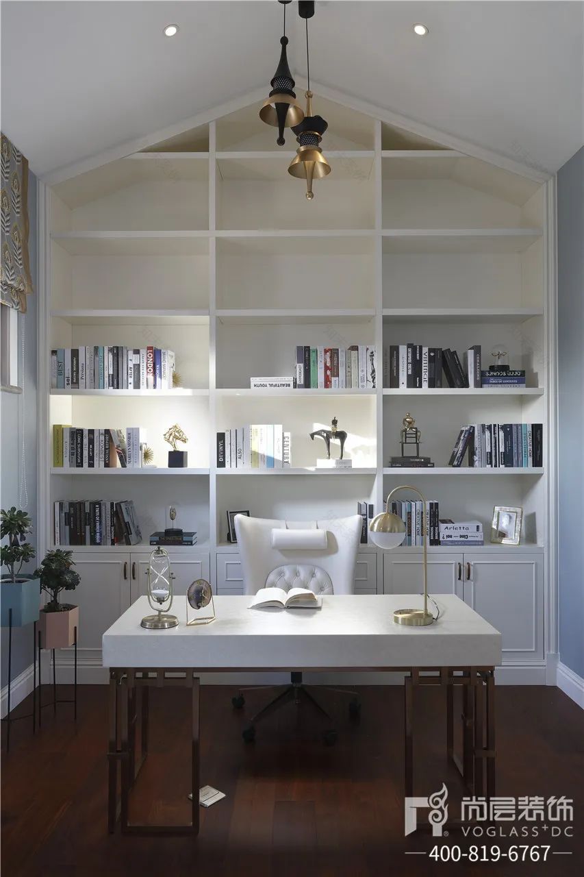 不输「李子柒的后院」!540㎡美式轻奢别墅设计,休闲舒适-54