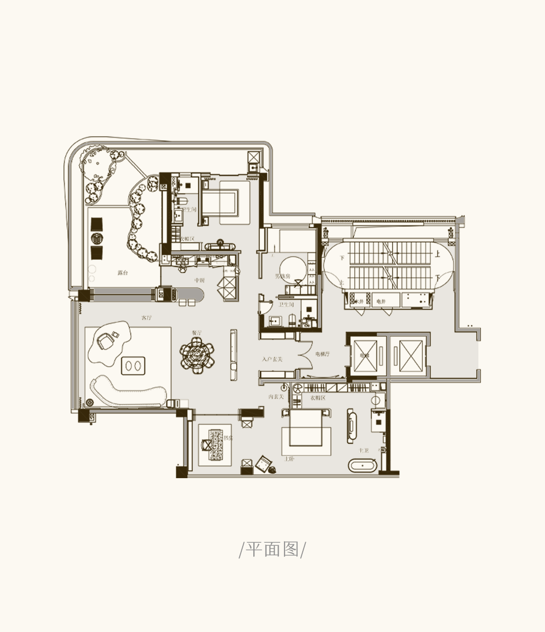新作 中国第四代住宅理念 一 6.3米奢阔露台独享山城烟火丨羽果设计-53