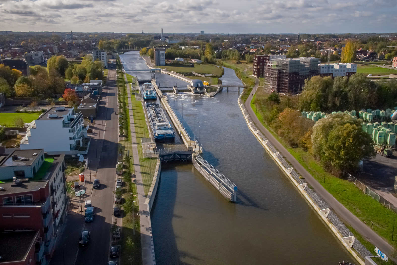 莱河上的船闸,哈雷尔贝克丨比利时丨ZJA I Architects & Engineers-26