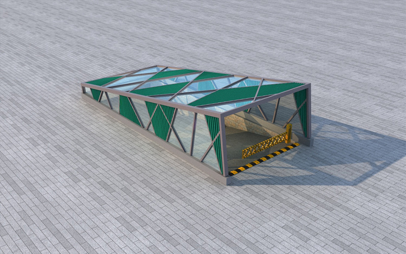 车库.车库入口设计案例效果图-2