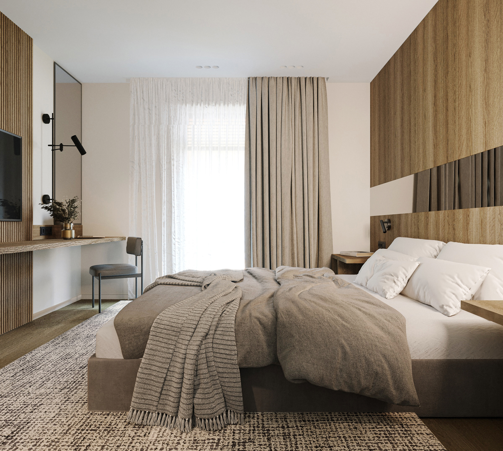 酒店房间室内设计-3