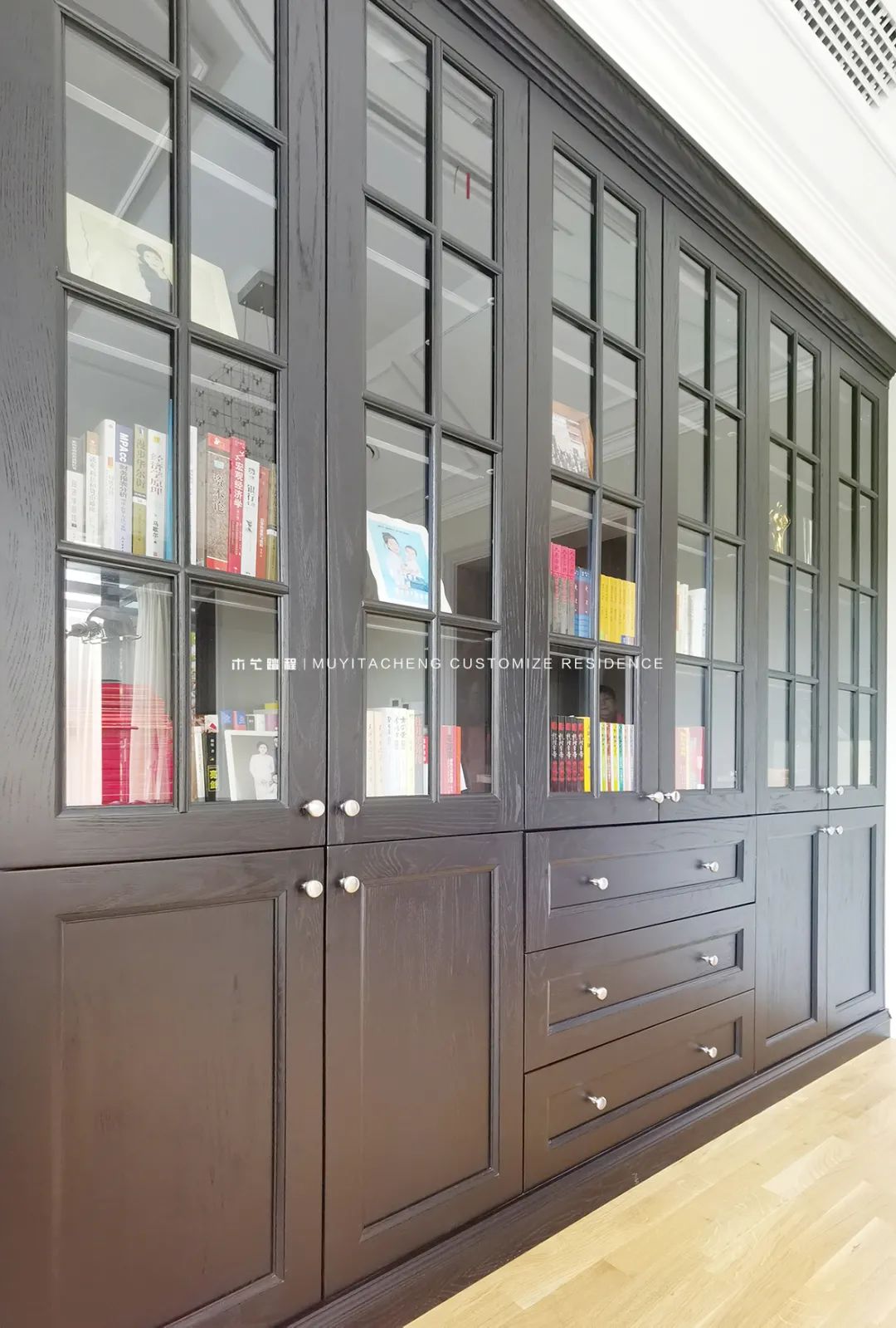 重庆两江新宸高级联排别墅定制案例丨中国重庆丨木艺踏程全屋定制-71