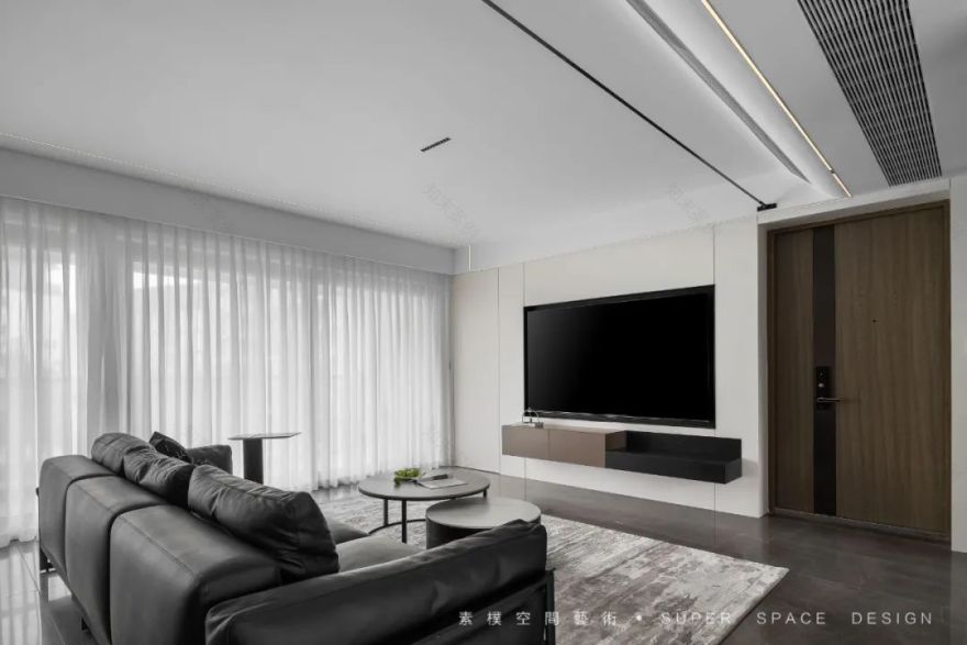 素朴实景 · 127㎡现代简约风设计丨杨岸江,朱渝-27