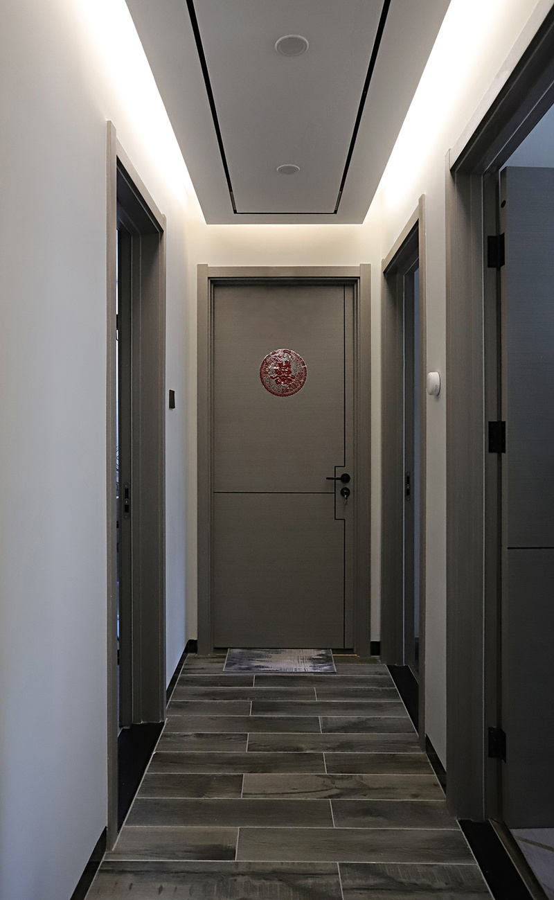 深圳东岭100㎡中式混搭绿意空间-21