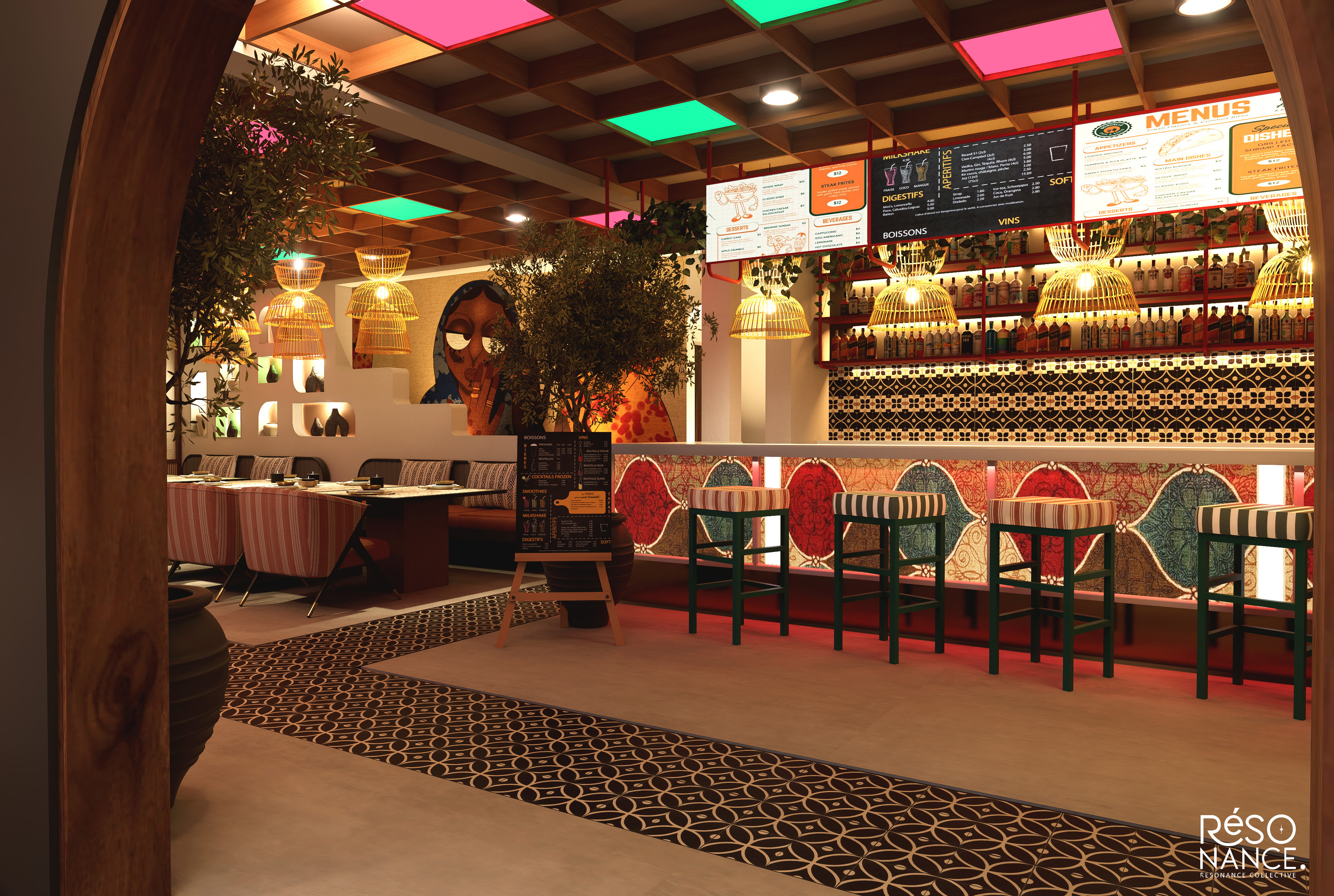 Ivy Brie - Restaurent and Pub Interior-3
