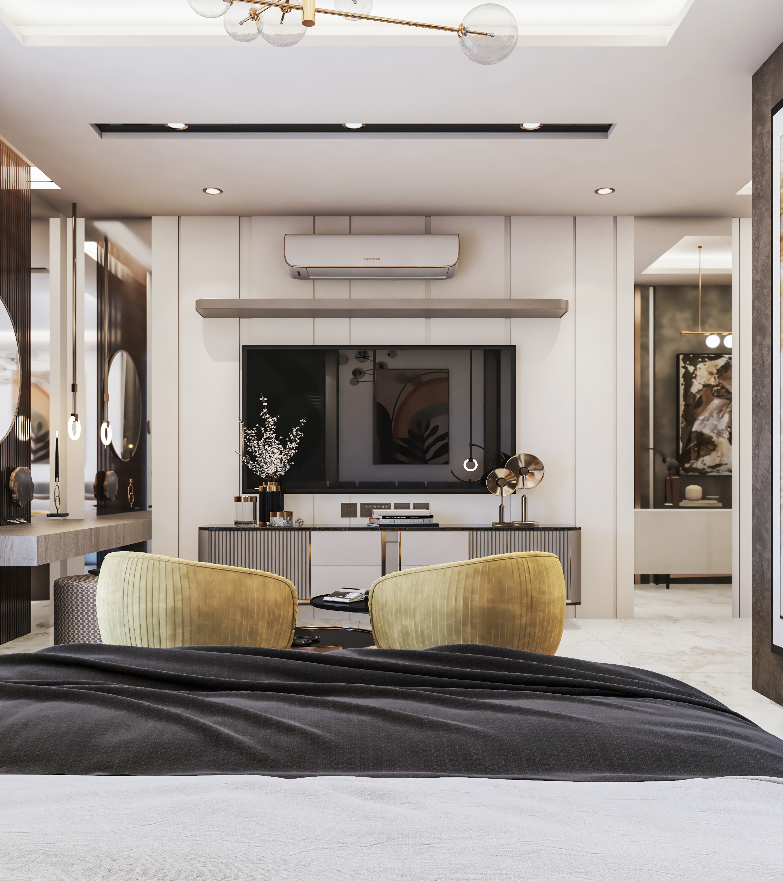 当代主卧室设计丨Design Architecture & Decoration-10