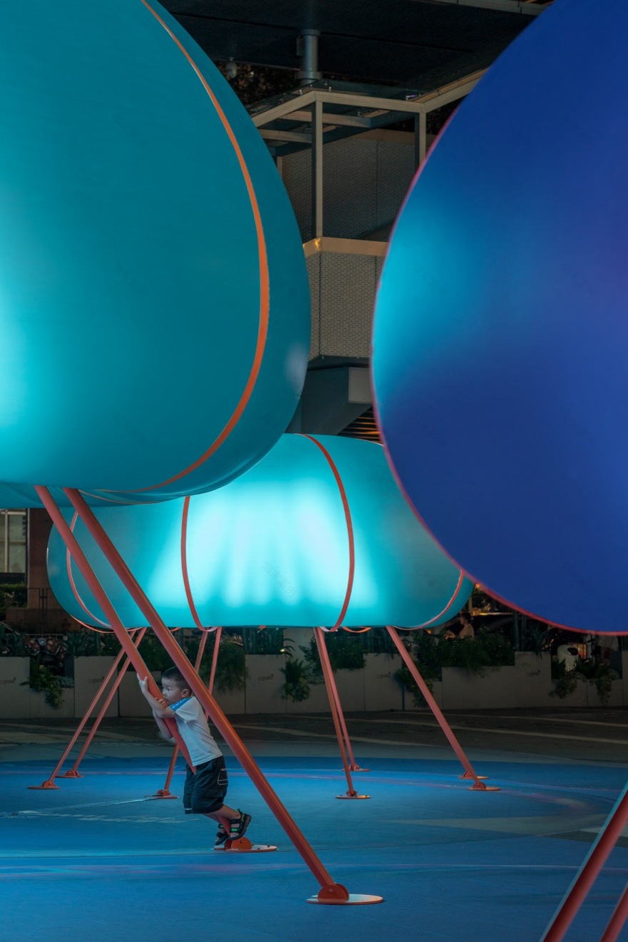 深圳“光之浮想”公共装置丨中国深圳丨大星吉子设计工作室-29