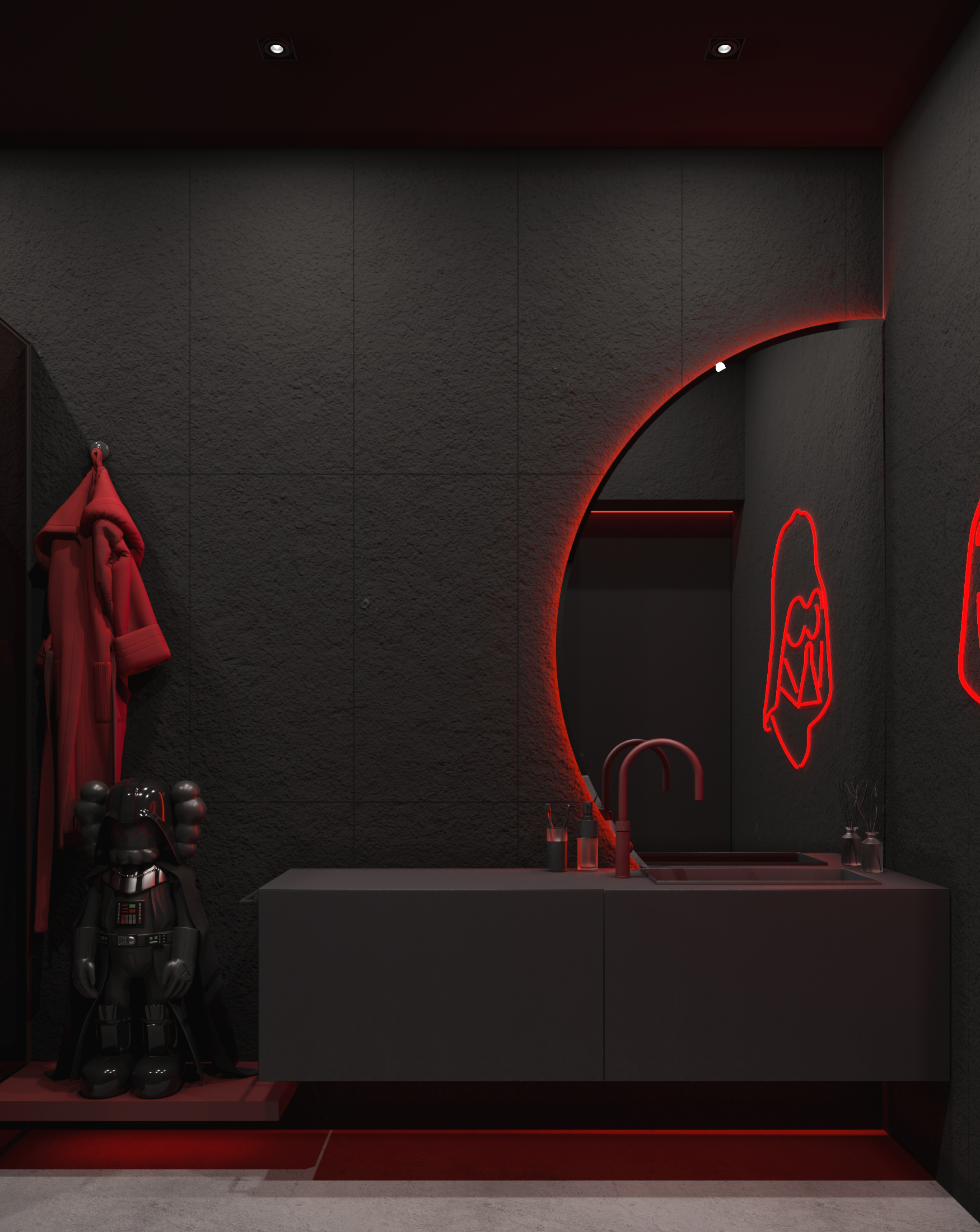 达特·韦德的厕所丨俄罗斯莫斯科丨Pobedonoscev Architects-3